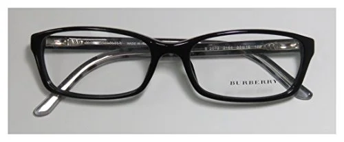 NEW Burberry B2265 3683 Womens Black Square Designer Eyeglasses Frames 53/16~140 2