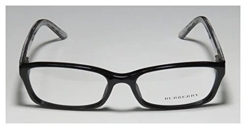 NEW Burberry B2265 3683 Womens Black Square Designer Eyeglasses Frames 53/16~140 3